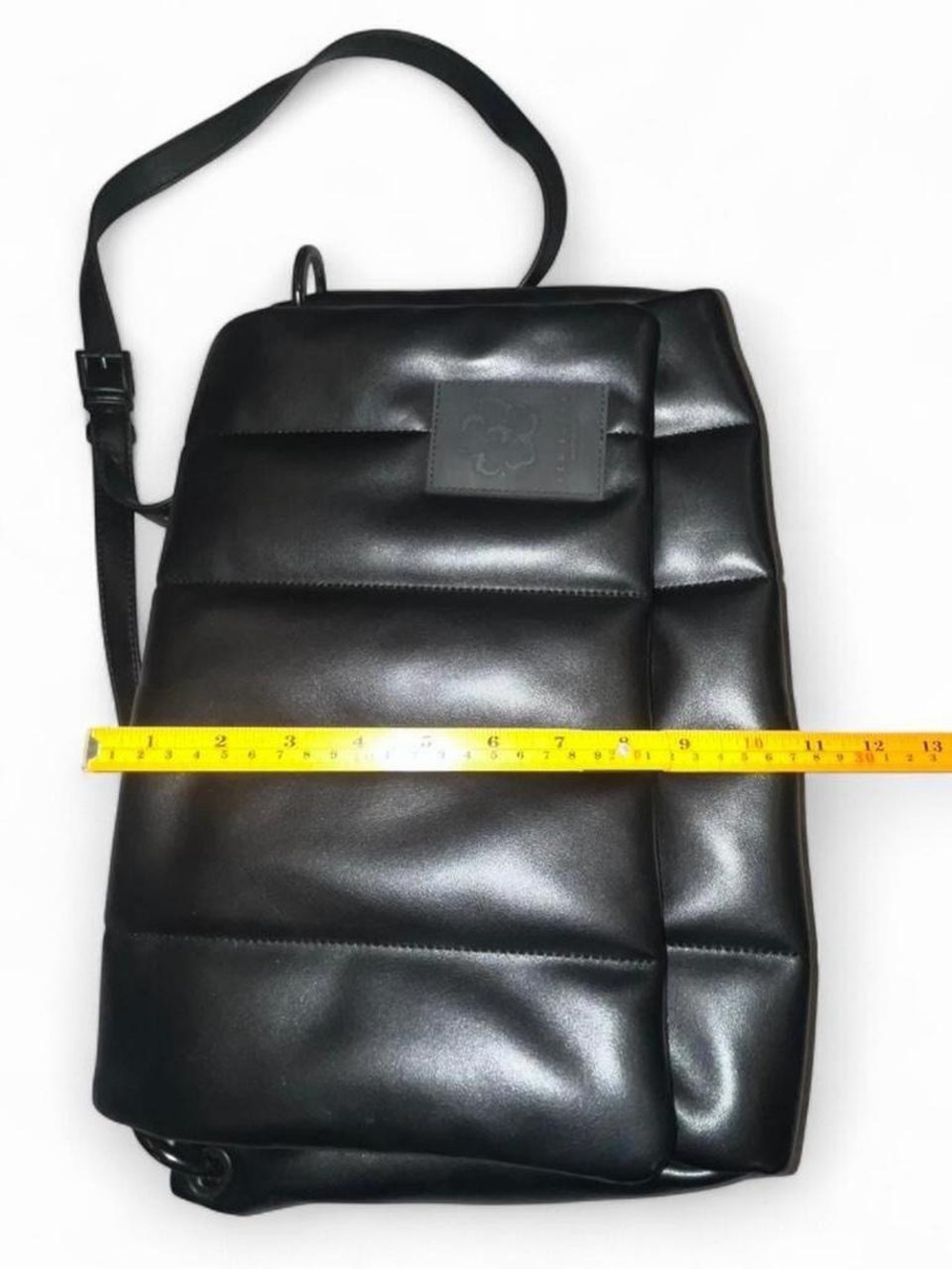 Ted Baker Black Quilted Jamye Crossbody Shoulder Bag - Picture 6 of 8